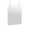 Azar Displays Hanging Clear Acrylic Plexiglass Shield Cashier PPE 23.5"x31.5", PK2 179964-100 - alternate 1